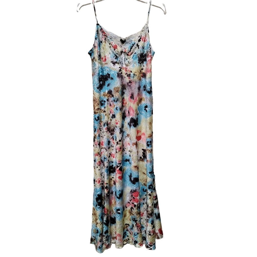 Komarov Multi-color Keyhole Dress L